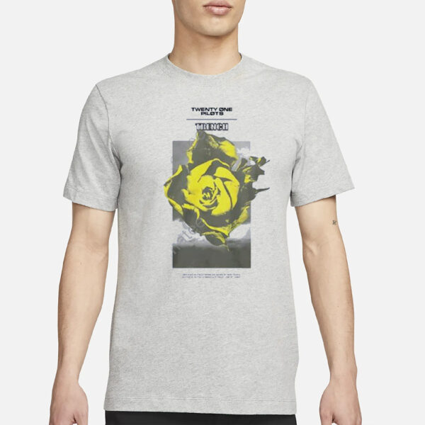 21 Pilots Yellow Flower T-Shirt3