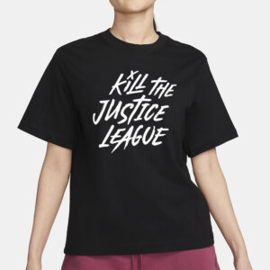 Aadit Doshi Kill The Justice League T-Shirt1