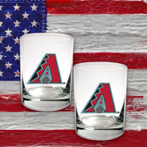 Arizona Diamondbacks Bars Glass 10oz