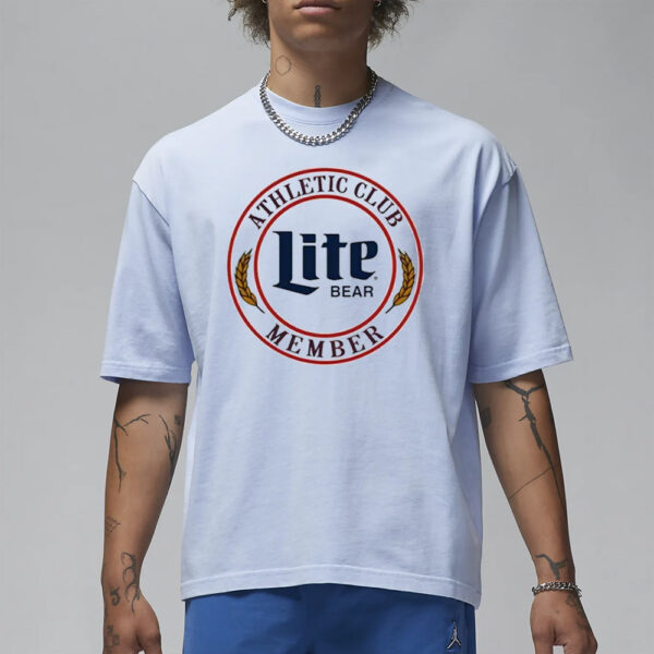 Athletic Club Lite Beer Member T-Shirt3