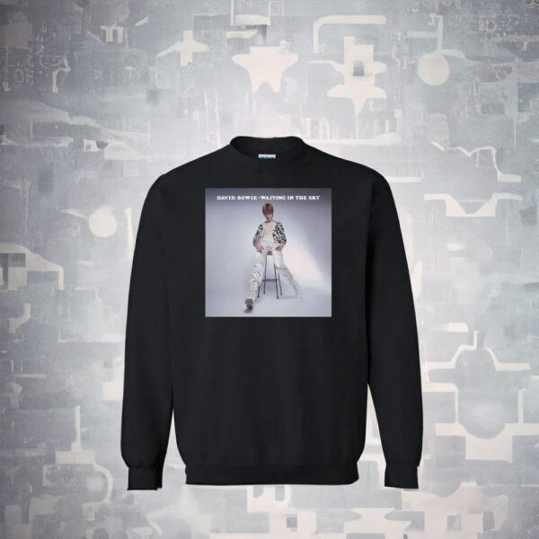 David Bowie Waiting In The Sky Crewneck Sweatshirt