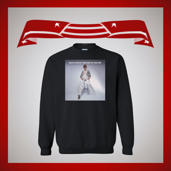 David Bowie Waiting In The Sky Crewnecks Sweatshirt