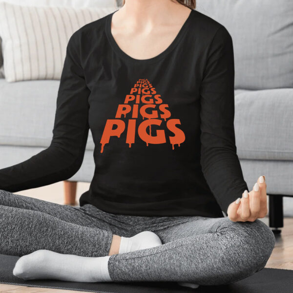 Pigs Pigs Blood Logo T-Shirt