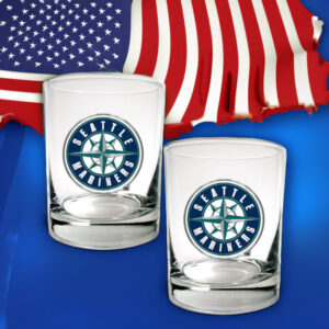 Seattle Mariners Bar Glass 10oz