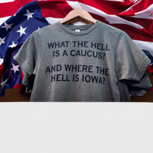 What The Hell Is A Caucus And Where The Hell Is Iowa Shirts