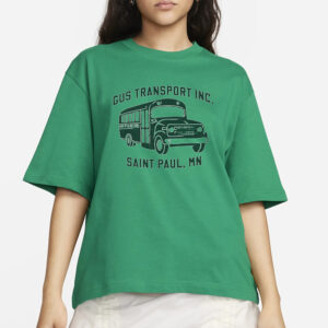 Wild Kririll Kaprizov Gus Transport Inc Saint Paul Mn T-Shirt4