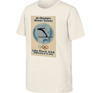 1932 Lake Placid Games Olympic Heritage T-Shirt