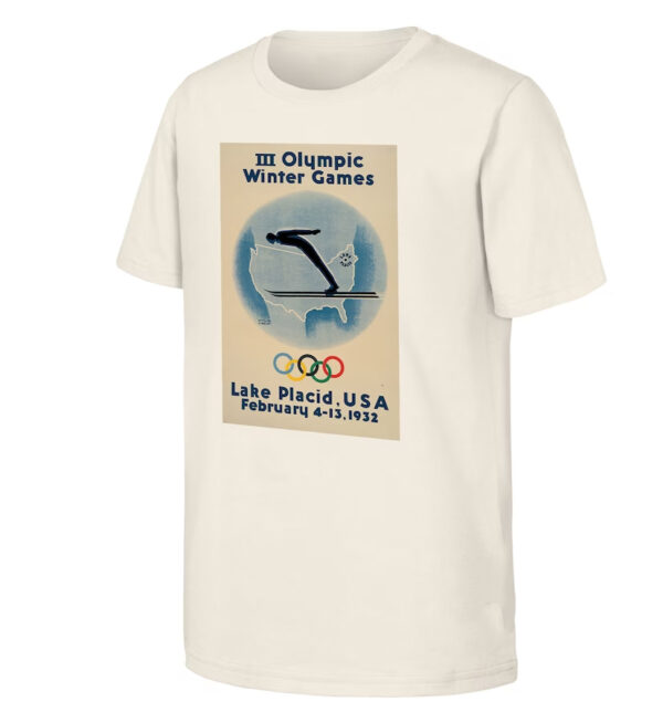 1932 Lake Placid Games Olympic Heritage T-Shirt