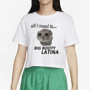 All I Need Is Big Booty Latina T-Shirt4