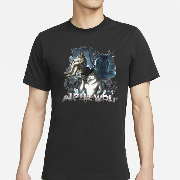 Alpha Wolf Ripping T-Shirt