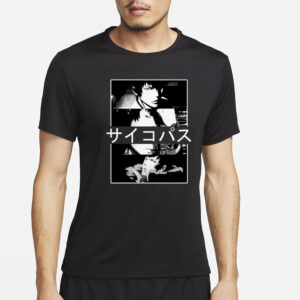 Anime Shirt Psycho Pass - Shinya Kanji T-Shirt2