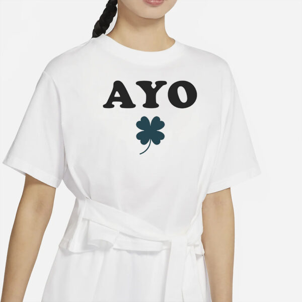 Ayo Edebiri Four Leaf Clover T-Shirt5