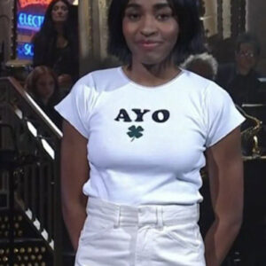 Ayo Edebiri on SNL T-Shirt