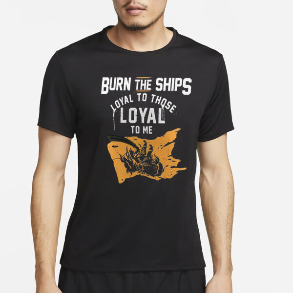 Baron Corbin Burn The Ships T Shirt4