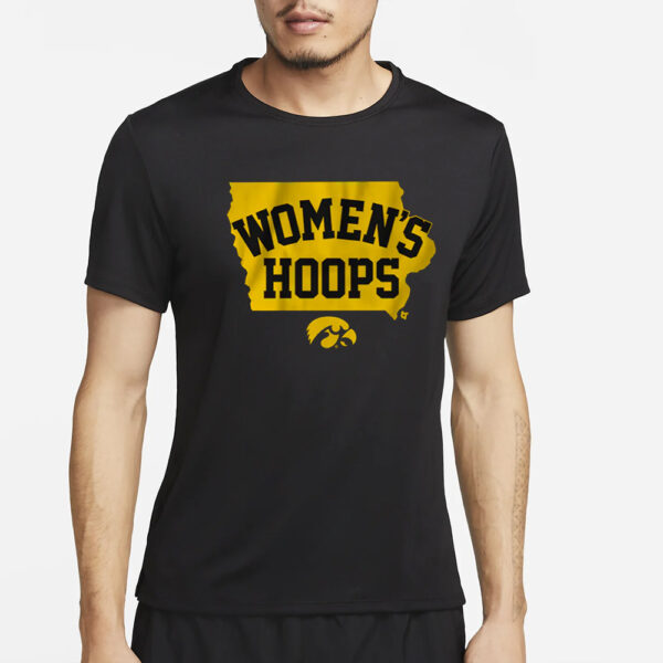 IOWA BASKETBALL WOMEN'S HOOPS T-SHIRT6