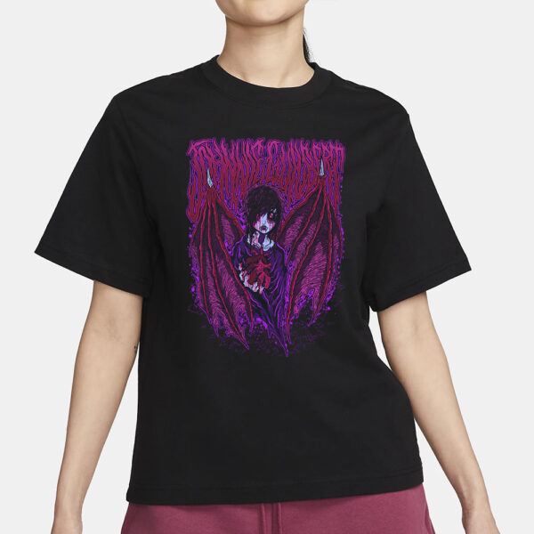 Johnnie Guilbert out for Vampire T-Shirt1