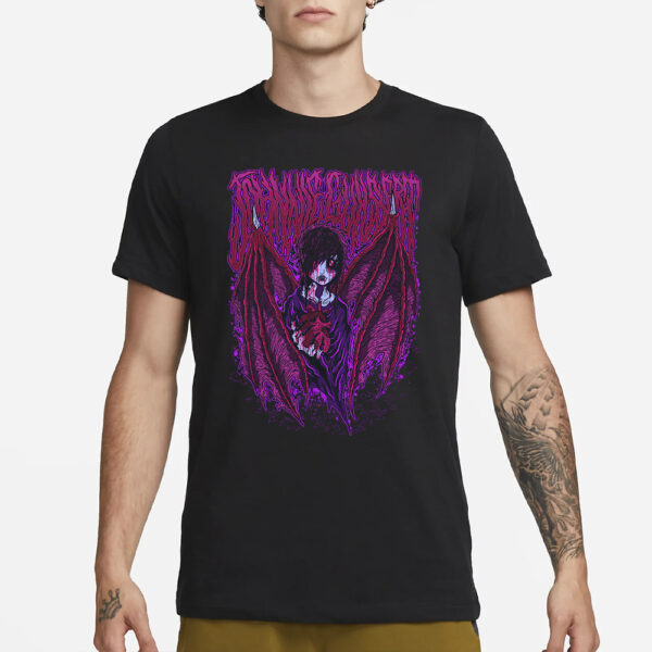 Johnnie Guilbert out for Vampire T-Shirt3