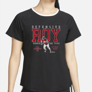 WILL ANDERSON JR ROOKIE OF THE YEAR T-SHIRT4