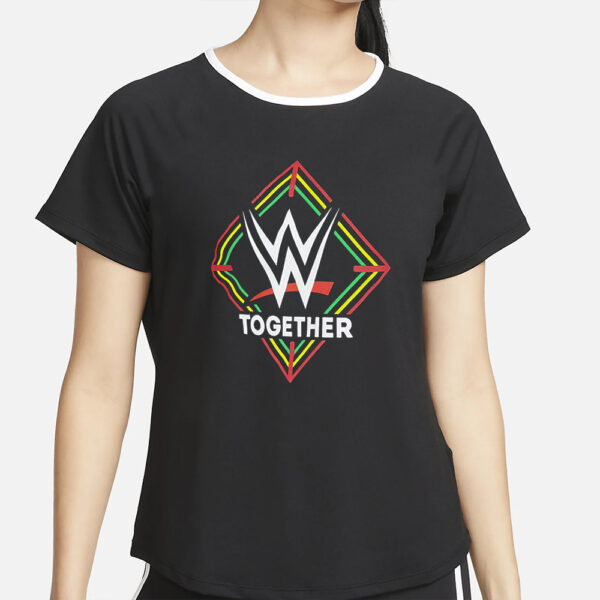 Wwe Together Black History Month T-Shirt2