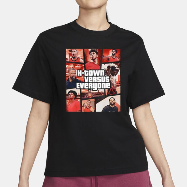 Aaron Patterson Gta H-Town Vs Everyone T-Shirt3