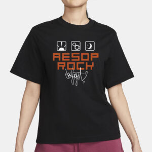 Aesop Rock Night Light T-Shirt3