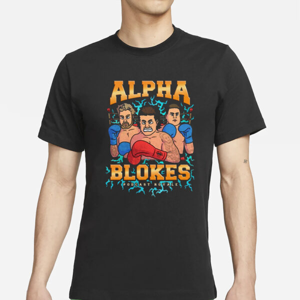 Alpha Blokes Podcast Royale Biffin T-Shirt1