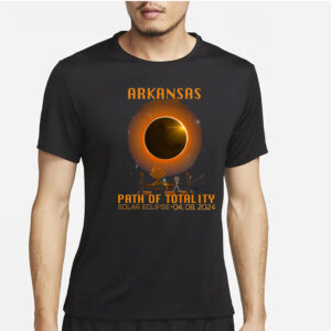 Arkansas Path Of Totality Solar Eclipse April 8st 2024 T-Shirt2