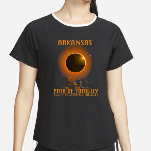 Arkansas Path Of Totality Solar Eclipse April 8st 2024 T-Shirt4