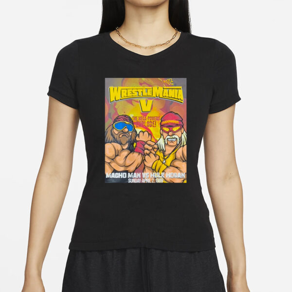 Art History 101 Wm 5 Macho Man Vs Hulk Hogan T-Shirt