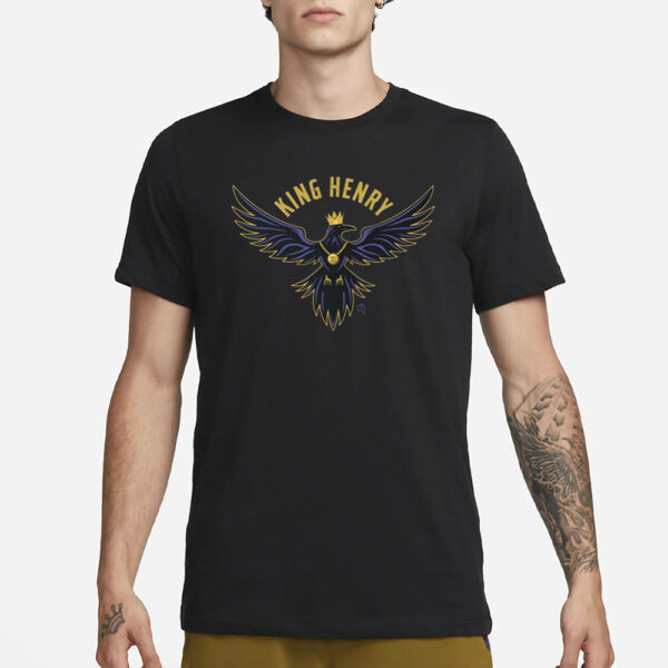 Athletelogos King Henry Raven T-Shirt1