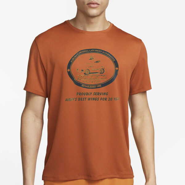 Auburn’s Original Late Night Alternative Wings Stuff Established 1996 T-Shirt3