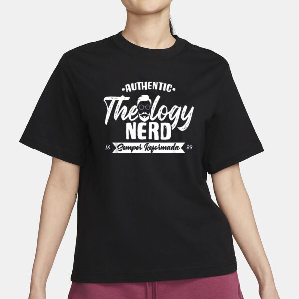 Authentic The Logy Nerd Semper Reformada T-Shirt3