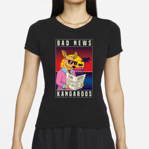 Bad News Kangaroo Bnk Retro T-Shirt