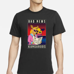 Bad News Kangaroo Bnk Retro T-Shirts