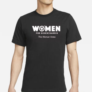 WOMEN FOR BIDEN HARRIS LOGO T-SHIRT