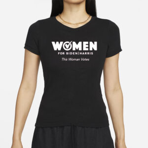 WOMEN FOR BIDEN HARRIS LOGO T-SHIRTS