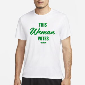 WOMEN FOR BIDEN HARRIS THIS WOMAN VOTES T-SHIRT1