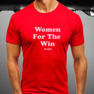 WOMEN FOR BIDEN HARRIS WOMEN FOR THE WIN T-SHIRT3