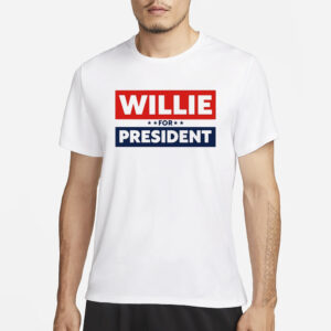 Willie Nelson 2024 Willie For President T-Shirt1