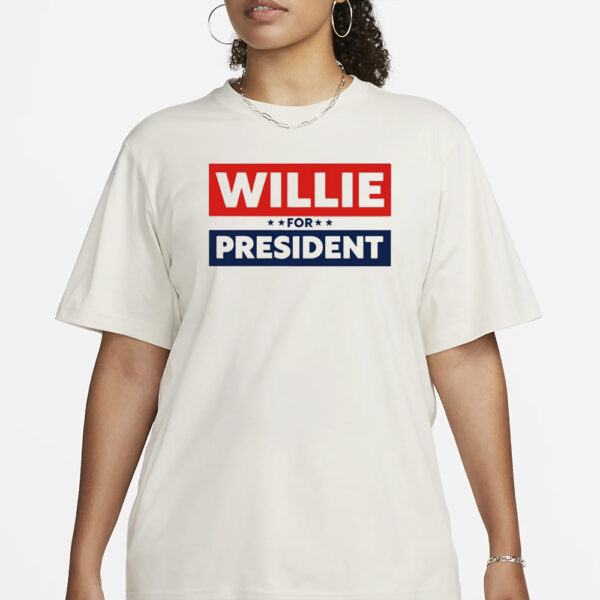 Willie Nelson 2024 Willie For President T-Shirt3