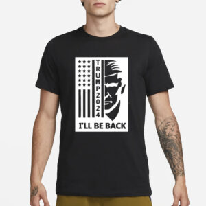 Women’s 2024 I’LL BE BACK printed T-Shirt3