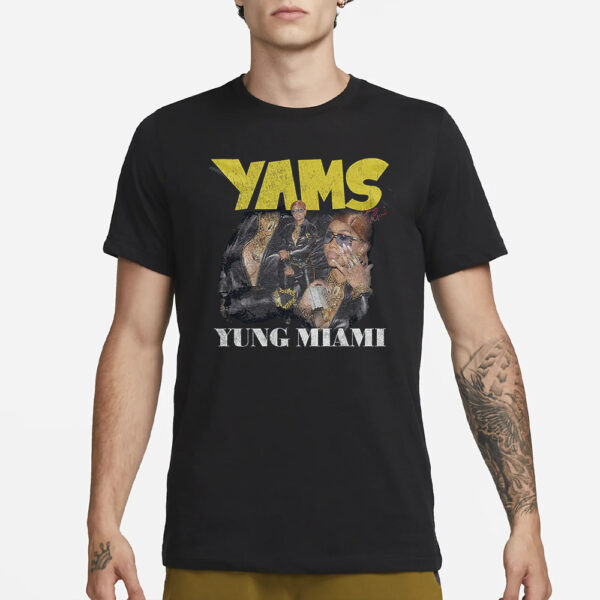 Yams Yung Miami T-Shirt3