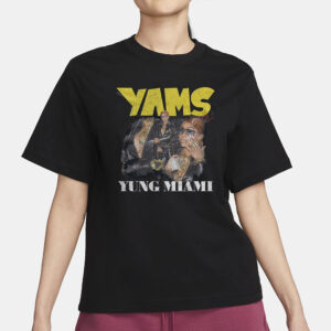 Yams Yung Miami T-Shirt6