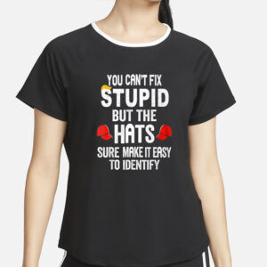 You Can’t Fix Stupid But The Hats Make It Easy To Identify T-Shirt5