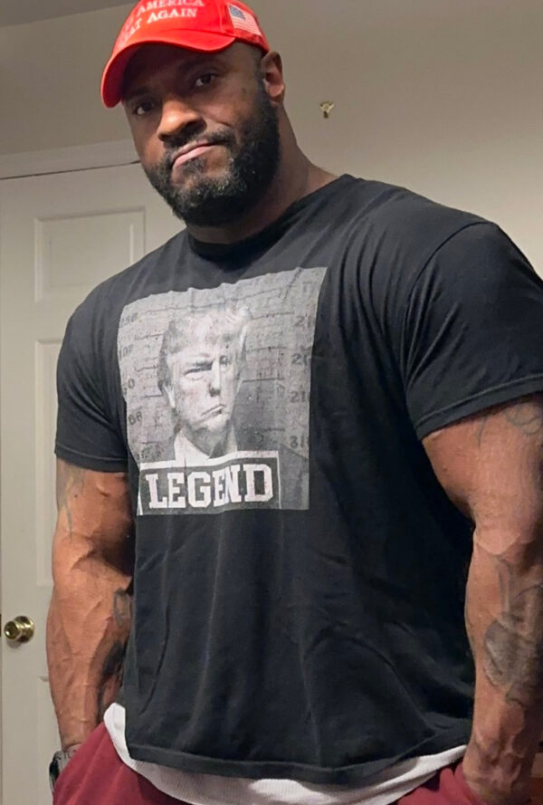 Zeek Arkham Trump Mugshot Legend T-Shirt