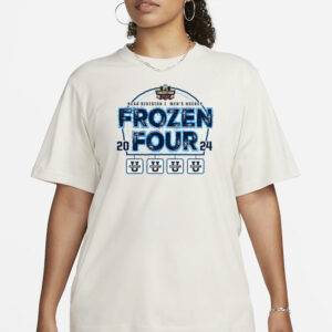 2024 Ncaa Men’s Ice Hockey Frozen Four Blind Pass T-Shirt1