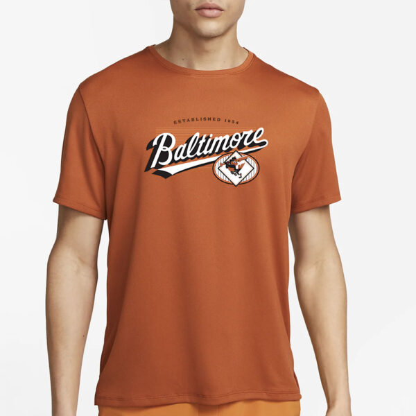 2024 Orioles Crewneck T-Shirt Giveawayê