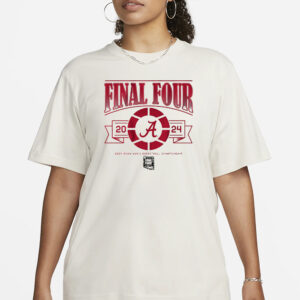 ALABAMA MEN'S BASKETBALL 2024 FINAL FOUR T-SHIRT3