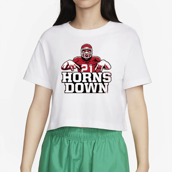 Arkansas Razorbacks Horns Down T-Shirt2