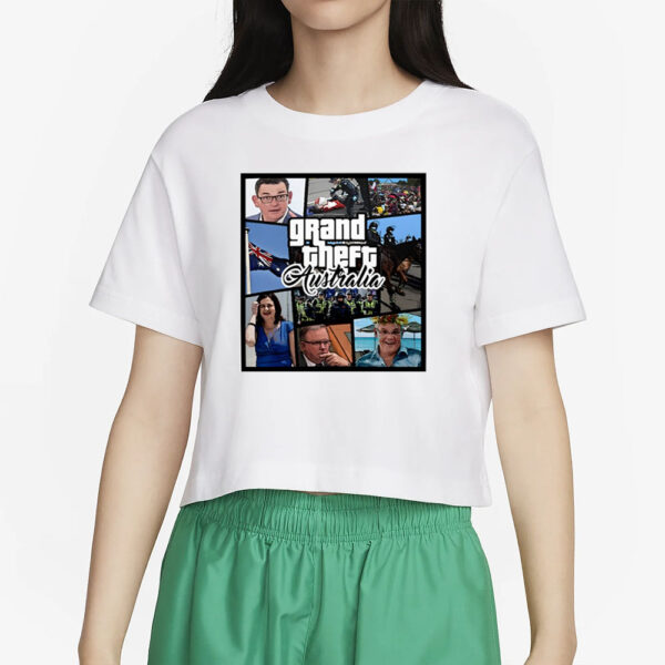 Aussiebotstudio Grand Theft Australia T-Shirt2